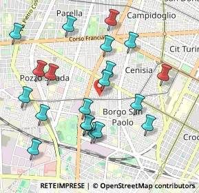 Mappa Via Issiglio, 10141 Torino TO, Italia (1.052)