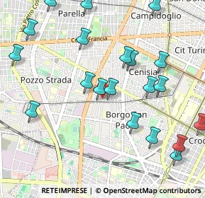 Mappa Via Issiglio, 10141 Torino TO, Italia (1.215)