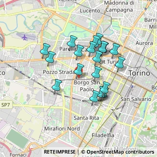 Mappa Via Issiglio, 10141 Torino TO, Italia (1.574)