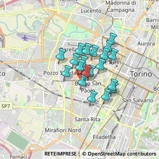 Mappa Via Issiglio, 10141 Torino TO, Italia (1.2155)