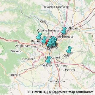 Mappa Via Issiglio, 10141 Torino TO, Italia (6.11083)