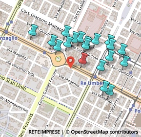 Mappa Via Andrea Gastaldi, 10128 Torino TO, Italia (0.218)