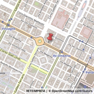 Mappa Corso Vittorio Emanuele II, 78, 10121 Torino, Torino (Piemonte)