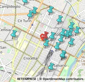 Mappa Via Andrea Gastaldi, 10128 Torino TO, Italia (1.0785)