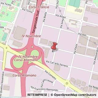 Mappa Via Ivrea, 82, 10098 Rivoli, Torino (Piemonte)