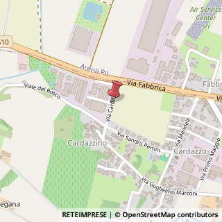 Mappa Via marconi 1, 27040 Bosnasco, Pavia (Lombardia)