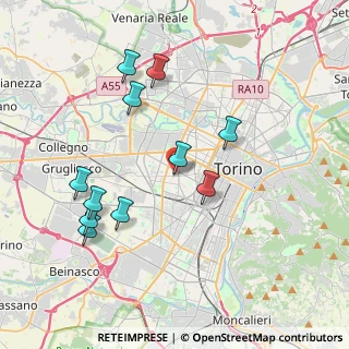 Mappa Via Cumiana, 10141 Torino TO, Italia (3.92364)