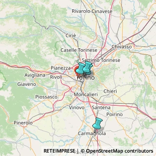 Mappa Via Cumiana, 10141 Torino TO, Italia (54.22)