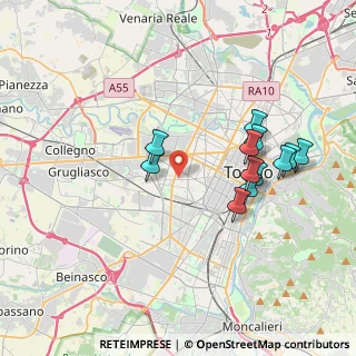Mappa 10141 Torino TO, Italia (3.605)