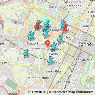 Mappa 10141 Torino TO, Italia (1.59615)