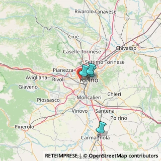 Mappa 10141 Torino TO, Italia (54.44778)