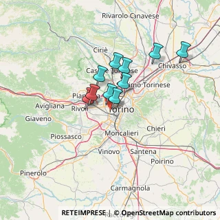 Mappa 10141 Torino TO, Italia (21.64)