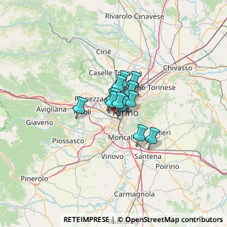 Mappa 10141 Torino TO, Italia (5.75077)