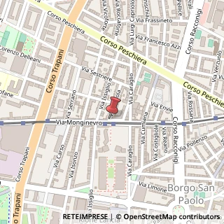 Mappa Via Genola,  1, 10141 Torino, Torino (Piemonte)