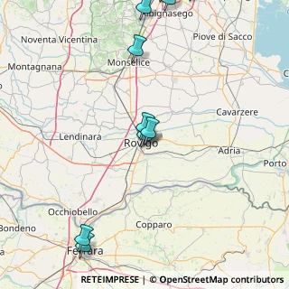 Mappa Via Irma Bandiera, 45100 Rovigo RO, Italia (27.42)