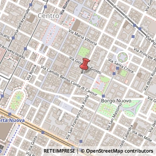 Mappa Via Giuseppe Pomba,  24, 10123 Torino, Torino (Piemonte)