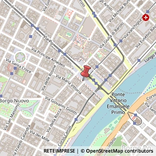 Mappa Piazza Vittorio Veneto, 12, 10123 Torino, Torino (Piemonte)