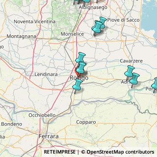 Mappa Via G. Falcone P. Borsellino, 45100 Rovigo RO, Italia (21.07733)