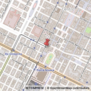 Mappa Via XX Settembre, 10, 10121 Torino, Torino (Piemonte)