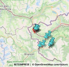 Mappa Località Granges Hippolytes, 10052 Bardonecchia TO, Italia (10.47077)