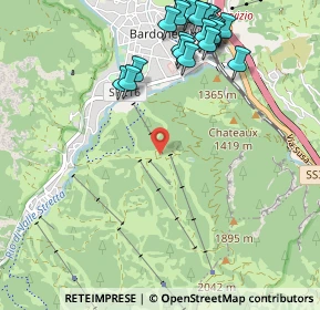 Mappa Località Granges Hippolytes, 10052 Bardonecchia TO, Italia (1.2775)