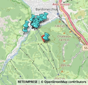 Mappa Località Granges Hippolytes, 10052 Bardonecchia TO, Italia (0.76522)