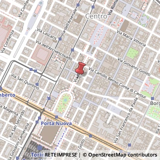 Mappa Via Roma, 333, 10121 Torino, Torino (Piemonte)