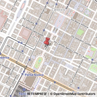 Mappa Via Roma, 338, 10121 Torino, Torino (Piemonte)