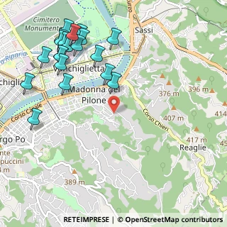 Mappa Via Tabacchi Odoardo, 10132 Torino TO, Italia (1.324)