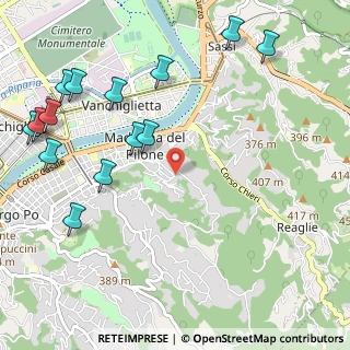 Mappa Via Tabacchi Odoardo, 10132 Torino TO, Italia (1.37929)