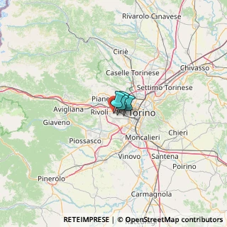 Mappa Via Leon Tron, 10095 Grugliasco TO, Italia (69.34818)
