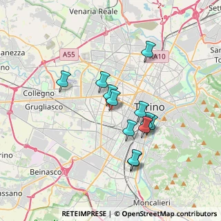 Mappa Via Pagno, 10141 Torino TO, Italia (2.99583)