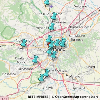 Mappa Via Envie, 10141 Torino TO, Italia (6.30071)