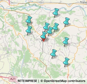 Mappa SP 34, 14026 Montiglio Monferrato AT (6.51091)
