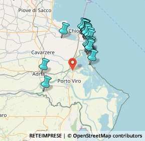 Mappa SS309, 45010 Porto Viro RO, Italia (13.0525)