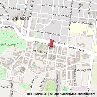 Mappa Via Giolitti, 26, 10095 Grugliasco, Torino (Piemonte)