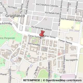 Mappa Corso Torino, 36, 10095 Grugliasco, Torino (Piemonte)