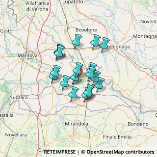 Mappa Piazza Guglielmo Marconi, 46030 Serravalle A Po MN, Italia (9.4895)