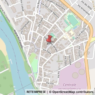 Mappa Piazza Garibaldi, 15, 46035 Ostiglia, Mantova (Lombardia)