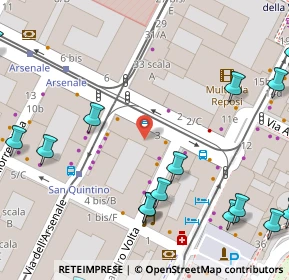 Mappa Via Alessandro Volta, 10122 Torino TO, Italia (0.1115)