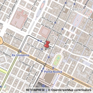 Mappa Via Alessandro Volta, 9, 10121 Torino, Torino (Piemonte)