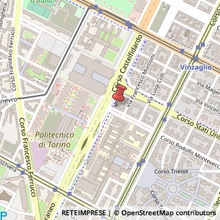 Mappa Corso Rodolfo Montevecchio, 68, 10129 Torino, Torino (Piemonte)