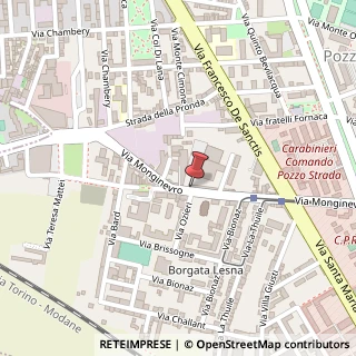 Mappa Via Monginevro, 250, 10142 Torino, Torino (Piemonte)