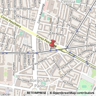 Mappa Via Monginevro, 46, 10141 Torino, Torino (Piemonte)
