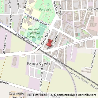 Mappa Strada della Pronda, 165, 10095 Grugliasco, Torino (Piemonte)