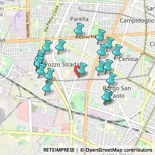 Mappa Via Stelvio, 10141 Torino TO, Italia (0.9605)