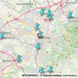 Mappa Via G.B.Bricherasio, 10141 Torino TO, Italia (5.34818)