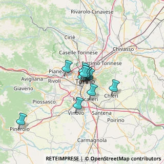 Mappa Via G.B.Bricherasio, 10141 Torino TO, Italia (7.57636)