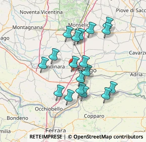 Mappa 45023 Rovigo RO, Italia (12.5)