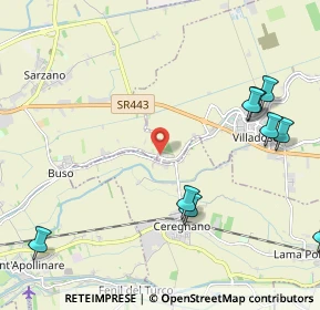 Mappa Via Teano, 45010 Buso RO, Italia (3.12273)